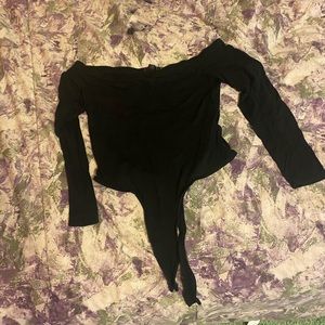 Off the shoulder bodysuit